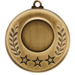 Medal 1" Insert 3 Stars/Laurel