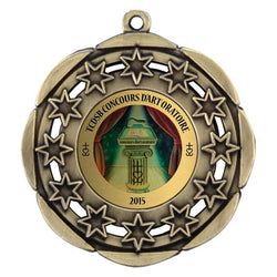 all star medal 1” insert medal-D&G Trophies Inc.-D and G Trophies Inc.