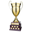 Annual Cup, Gold on 3 Tier Rosewood Piano Finish Base 25.5"-D&G Trophies Inc.-D and G Trophies Inc.