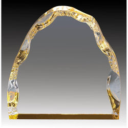 Clear Acrylic Iceberg, Foil Base-D&G Trophies Inc.-D and G Trophies Inc.