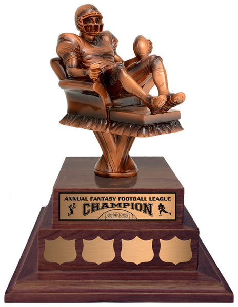 fantasy football annual resin trophy-D&G Trophies Inc.-D and G Trophies Inc.