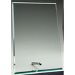 Glass Jade Plaque w Pin-D&G Trophies Inc.-D and G Trophies Inc.
