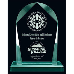 Jade Mission Jade Acrylic Award-D&G Trophies Inc.-D and G Trophies Inc.