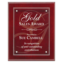magna plaque acrylic plate-D&G Trophies Inc.-D and G Trophies Inc.