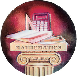 mathematics mylar insert-D&G Trophies Inc.-D and G Trophies Inc.