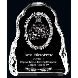 Oslo Optic Crystal Award-D&G Trophies Inc.-D and G Trophies Inc.