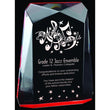 traverse radiant acrylic award-D&G Trophies Inc.-D and G Trophies Inc.