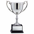 Nickel Plated Cup on Square Base