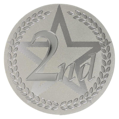 2nd place mylar insert-D&G Trophies Inc.-D and G Trophies Inc.