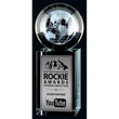 3D Laser Rise & Shine Optic Crystal Globe Award-D&G Trophies Inc.-D and G Trophies Inc.