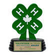 4-h canada distinctive resin trophy-D&G Trophies Inc.-D and G Trophies Inc.