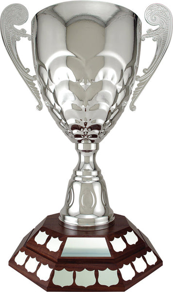 Bianchi Cup Genuine Walnut Base-D&G Trophies Inc.-D and G Trophies Inc.