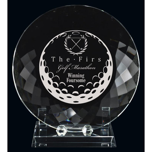 Stratford Optic Crystal Award-D and G Trophies Inc.-D and G Trophies Inc.