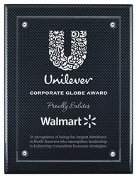 Carbon Fiber Regency Plaque-D&G Trophies Inc.-D and G Trophies Inc.