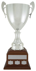 Clarrington Cup Walnut Finish Base-D&G Trophies Inc.-D and G Trophies Inc.