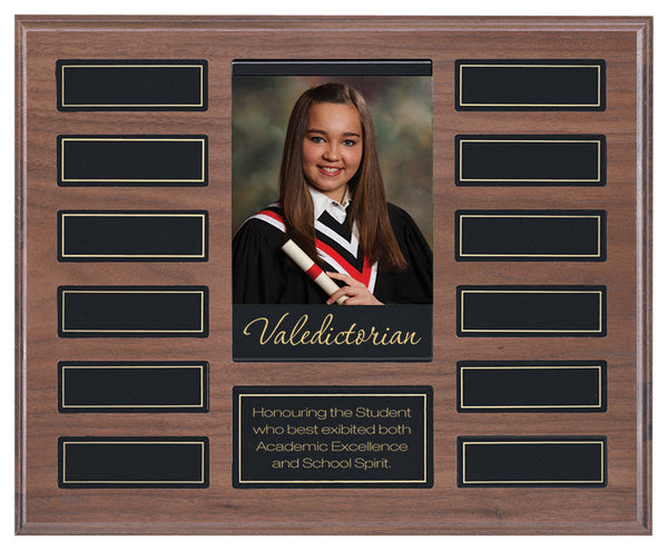 Veneer Annual Photo Plaque-D&G Trophies Inc.-D and G Trophies Inc.