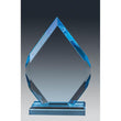 Acrylic Sapphire Arrowhead, Top & Base-D&G Trophies Inc.-D and G Trophies Inc.