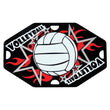 aluminum street tags volleyball-D&G Trophies Inc.-D and G Trophies Inc.
