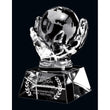 Ambassador Optic Crystal Globe Award-D&G Trophies Inc.-D and G Trophies Inc.