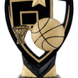 apex shield basketball resin trophy-D&G Trophies Inc.-D and G Trophies Inc.