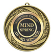 aqua medal 1” insert medal-D&G Trophies Inc.-D and G Trophies Inc.
