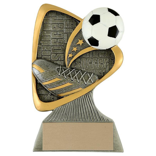 avenger soccer resin trophy-D&G Trophies Inc.-D and G Trophies Inc.