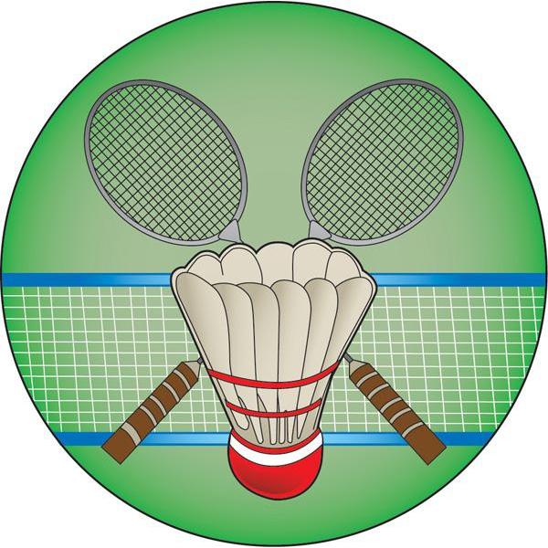 badminton mylar insert-D&G Trophies Inc.-D and G Trophies Inc.
