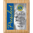 bamboo rolled edge sublimated hardwood plaque-D&G Trophies Inc.-D and G Trophies Inc.