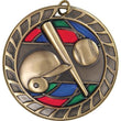 baseball stained glass medal-D&G Trophies Inc.-D and G Trophies Inc.