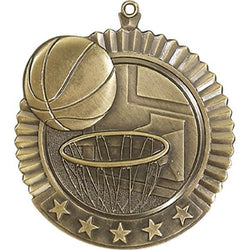 basketball star medal-D&G Trophies Inc.-D and G Trophies Inc.