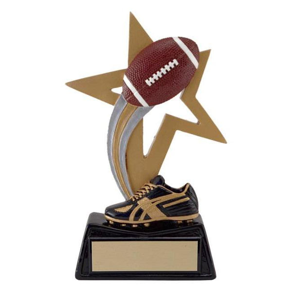 big star football resin trophy-D&G Trophies Inc.-D and G Trophies Inc.