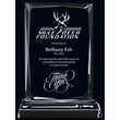 Bookman Optic Crystal Award-D&G Trophies Inc.-D and G Trophies Inc.