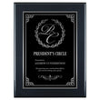 carbon fiber piano finish plaque-D&G Trophies Inc.-D and G Trophies Inc.