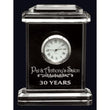 Carriage Clock Optic Crystal Clock-D&G Trophies Inc.-D and G Trophies Inc.