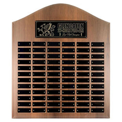 cathedral annual plaque xlarge laminate annual plaque-D&G Trophies Inc.-D and G Trophies Inc.
