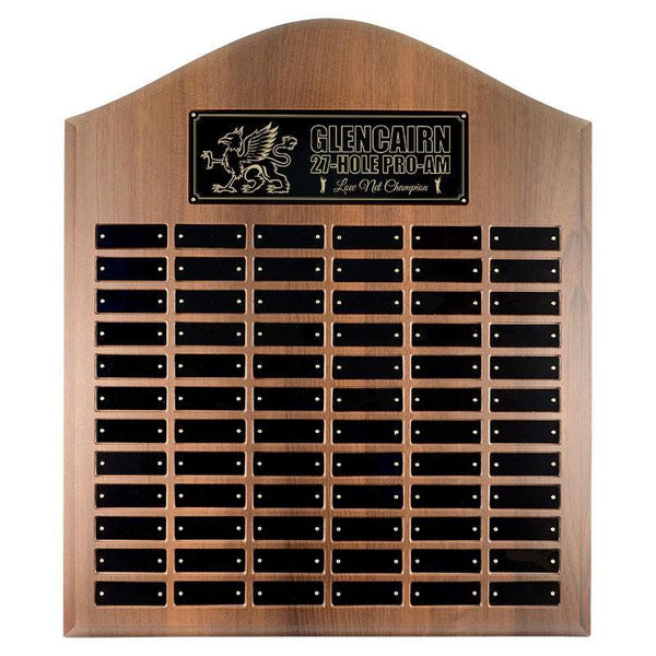 cathedral annual plaque xlarge laminate annual plaque-D&G Trophies Inc.-D and G Trophies Inc.