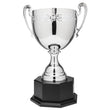 Classic Cup Extra Large, Silver Roman Cup w Hexagon Base 20"-D&G Trophies Inc.-D and G Trophies Inc.