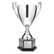 Classic Cup Extra Large, Silver w Hexagon Base-D&G Trophies Inc.-D and G Trophies Inc.