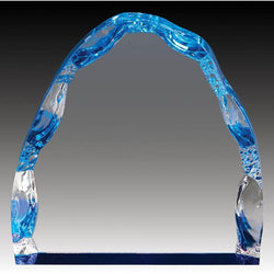 Clear Acrylic Iceberg, Foil Base-D&G Trophies Inc.-D and G Trophies Inc.