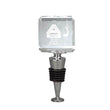 Crystal Wine Stopper, Square-D&G Trophies Inc.-D and G Trophies Inc.