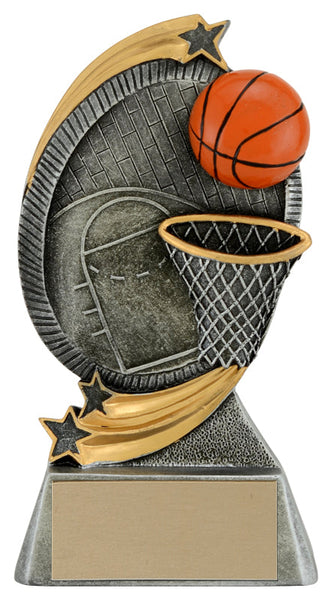 cyclone basketball resin trophy-D&G Trophies Inc.-D and G Trophies Inc.