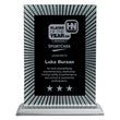 Discovery Black & Frosted Glass Award-D&G Trophies Inc.-D and G Trophies Inc.
