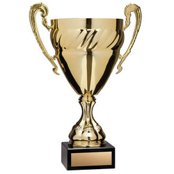 Economy Cup Large, Gold w Braided Band 12.25