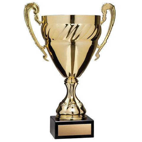 Economy Cup Large, Gold w Braided Band 12.25