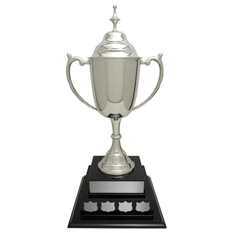edinburgh cup nickel plated brass-D&G Trophies Inc.-D and G Trophies Inc.