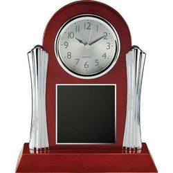 elgin rosewood clock giftware-D&G Trophies Inc.-D and G Trophies Inc.