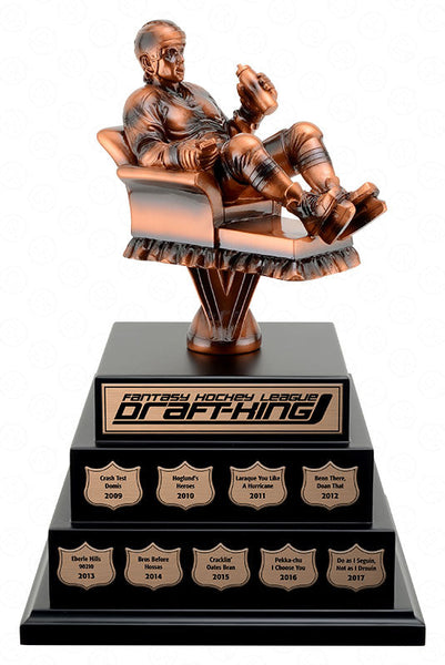 fantasy hockey annual hockey resin trophy-D&G Trophies Inc.-D and G Trophies Inc.