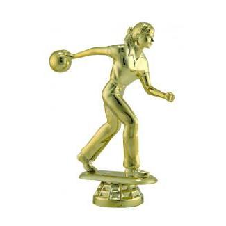 Figure Bowling Female 5.25"-D&G Trophies Inc.-D and G Trophies Inc.