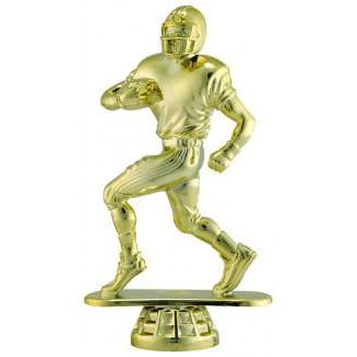 Figure Football Male, Gold 4.5"-D&G Trophies Inc.-D and G Trophies Inc.