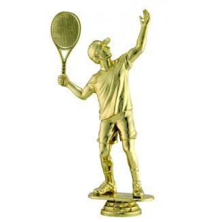Figure Tennis Male 6.25"-D&G Trophies Inc.-D and G Trophies Inc.